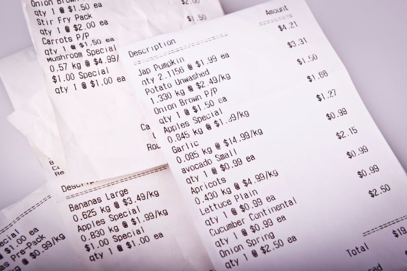 Collect the receipts and track your spending. This can be one of these habits that will change your finances. A lot of receipts.